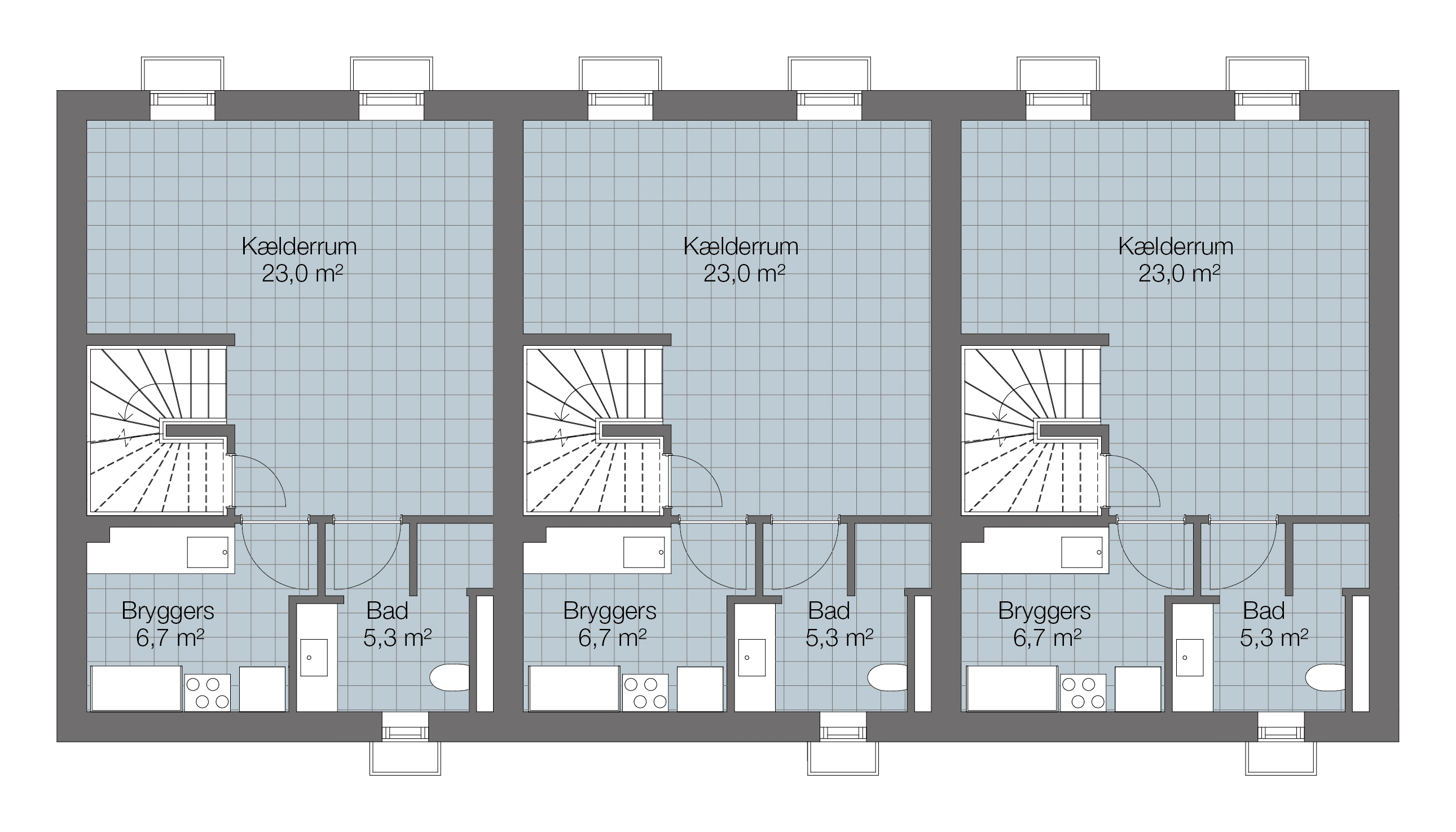 Plano — Tranegårdsvej 70A, 2900 Hellerup